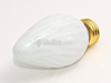 60 Watt, 130 Volt F15 White Fiesta Decorative Bulb - 421060 - bulbs.com