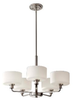 Mid. Chandeliers-Drum Shades - 360076 - Capital Lighting, Inc.