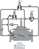 Stainless Steel Pressure Reducing and Sustaining Control Valve with Downstream Surge Control Feature -- 912GS-11 - Image
