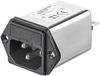 Iec Filter, Standard, 3Mh, 6A, 250Vac; Connector Type Schaffner - 23AH4207 - Newark, An Avnet Company
