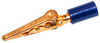 Alligator Clip, 7.9Mm, 10A, Blue; Connector Type Mueller Electric - 37B8836 - Newark, An Avnet Company