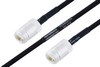 MIL-DTL-17 N Female to N Female Cable 36 Inch Length Using M17/84-RG223 Coax - PE3M0039-36 - Pasternack