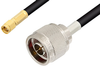SMA Male to N Male Cable 48 Inch Length Using LMR-240 Coax - PE3C0044-48 - Pasternack