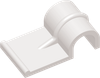 1/8 Adhesive Mount Clip, Nylon, Natural -- APSTC13037