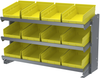 Rack, Bench Pick Rack, w/ 12 Shelf Bins -- APRBENCH150 - Image