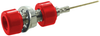 Pin Tip Jack, 3A, Red Rohs Compliant Pomona - 51AH6667 - Newark, An Avnet Company