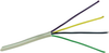 Unshielded Phone Line Cord 4 Conductor 24Awg 500Ft; Cable Shielding Gc Electronics - 89C2973 - Newark, An Avnet Company