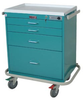 Classic Short Four Drawer Workstation with Mechanical C.. - 7350 - Harloff Company, Inc. (The)