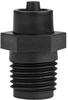 Fisnar 5801449 Polypropylene Cartridge Tip Adapter Black -- 5801449