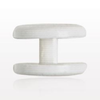 Button for Strap 36121, White - 36120 - Qosina Corp.