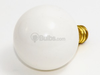 25 Watt, 130 Volt G12 White Globe Bulb - B300025 - bulbs.com