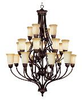 Large Chandeliers-Glass Shade - 220043 - Light Center (The)