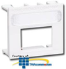 Siemon MAX 2 Port International Adapter - MX-RFP-S-02-02 - TelephoneStuff.com