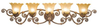 3995TP/1464 Bathroom Fixtures-Five+Lights - 424165 - Capital Lighting, Inc.