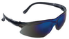 Jackson Safety Visio V20 Polycarbonate Standard Safety Glasses Blue Lens - Black Frame - Wrap Around Frame - 761445-19497 - 761445-19497 - R. S. Hughes Company, Inc.