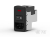 Power Entry Modules - 4-6609106-9 - TE Connectivity