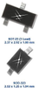 Hyperabrupt Junction Tuning Varactor Diode -- SMV2023 Series - Image