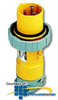 Leviton 125 AC 2P3W Wiring Watertight Pin and Sleeve Plug - 3100P4W - TelephoneStuff.com