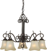2463-05-32 Mid. Chandeliers-Glass Down - 413497 - Capital Lighting, Inc.