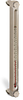 Aluminum Liquid Level Gage with Card Thermometer, 12” Centerline, 1/4
