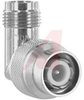connector,rf coaxial,tnc in-series adapter,right angle jack to plug - 70142993 - Allied Electronics, Inc.