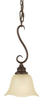 Pendant Light Fixture - P1095GBZ - Generation Brands