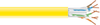 1000' CAT6A 650MHz Solid Bulk Cable UTP CMP Yellow - C6ABC51-YL-1000 - Black Box