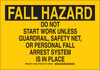 Brady B-302 Polyester Rectangle Personal Protection Equipment (PPE) Sign - 10 in Width x 7 in Height - Laminated - 128468 - 754473-77368 - R. S. Hughes Company, Inc.