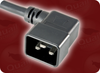 IEC-60320-C20 RIGHT ANGLE to IEC-60320-C19 RIGHT ANGLE HOME // Power Cords // IEC/Jumper Power Cords // Domestic - 3542.072 - Quail Electronics