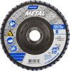 Norton Metal ZA Coarse Center Mount Fiberglass Flat Flap Disc - 66254491771 - Norton Abrasives