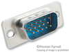 D Sub Connector, High Density-Hd, 15 Position, Plug; No. Of Contacts L-Com - 26H1817 - Newark, An Avnet Company