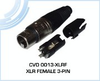 XLR Female 3-Pin - CVD 0013-XLRF - Visual Sound, Inc.