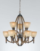 31164 Mid. Chandeliers-Glass Up - 782766 - Capital Lighting, Inc.