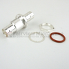 M55339/13-00492 Bulkhead Hermetically Sealed BNC Female (Jack) to BNC Female (Jack) Adapter -- M55339/13-00492
