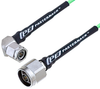 N Male to TNC Male Right Angle Low Loss Cable 48 Inch Length Using PE-P160LL Coax - PE3C5268-48 - Pasternack