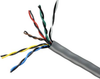 Quabbin Multipair Instrumentation, Audio, Control, Broadcast - 18 AWG, 2 pair, unshielded, PVC, Chrome Gray -- 4145 - Image