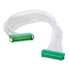 6+6 Pos. Male-Female DIL 30 AWG Cable Assembly, 150mm, Latches -- G125-MC31205L4-0150F