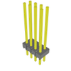 Headers, Male Pins - 612-MTSW-104-11-L-D-665-ND - DigiKey