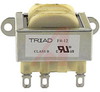 Transformer;6VA;Chassis;Pri:115V;Sec:12.6VCT;Sec:0.5A;Solder Lug;50/60Hz;1-1/4In - 70218256 - Allied Electronics, Inc.