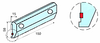 Security Clamp with Adiprene Rubber Blocking for Segmented Tooling - 6001/CL/STD/SER - FabSupply Incorporated
