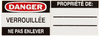 Aluminum Padlock Labels - 50293 - Brady Corporation