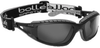 Bolle Safety Tracker 253-TR-400 Universal Polycarbonate Standard Safety Glasses Black Lens - Black/Gray Frame - Full Frame - 549172-77789 - 549172-77789 - R. S. Hughes Company, Inc.