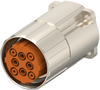 Circular Conn, Plug, 9Pos, Panel; Product Range Intercontec - Te Connectivity - 31AJ4155 - Newark, An Avnet Company
