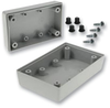 Enclosure, Box, Plastic, Gray; Enclosure Type Bud Industries - 90F6966 - Newark, An Avnet Company