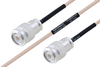 MIL-DTL-17 TNC Male to TNC Male Cable 18 Inch Length Using M17/113-RG316 Coax - PE3M0099-18 - Pasternack