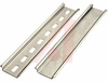 DIN Rail; Perforated Steel; Zinc; Perforated; 1 m; DIN 50022, 50035, and 50045 - 70077221 - Allied Electronics, Inc.