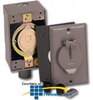 Suttle Modular Outdoor Jack Assembly with Trap Door - 19316L7E-4 - TelephoneStuff.com