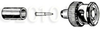 50 Ohm BNC Male 3-Piece Crimp Type Connector for RG59 and RG62 Teflon -- BNC-324 - Image