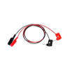 Mini Alligator Clip to Meter Pin Plug, 22 AWG PVC Test Lead - 286M - E-Z-HOOK, a division of Tektest, Inc.