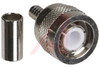 connector,rf coaxial,tnc straight plug,crimp-crimp,for rg58,141 cable,50 ohm - 70142859 - Allied Electronics, Inc.